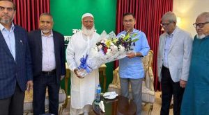 জামায়াত আমিরের বাসায় তারেক রহমান
