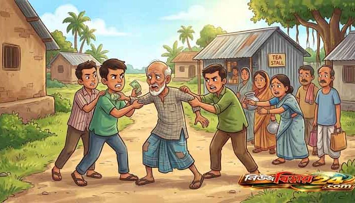দিঘলিয়ায় বাড়ি মেরামত নিয়ে উত্তেজনা, আহত দুইজন