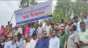 উলিপুরে খাল পুন:খনন কর্মসূচির উদ্বোধন