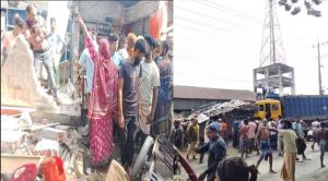 পাটগ্রামে ট্রাক-অটোরিকশার মুখোমুখি সংঘর্ষ, নিহত ৫